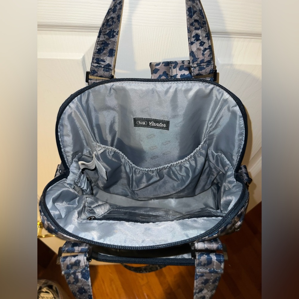 LUG Canter 3-in-1 Bag Blue Leopard - Picture 4 of 7